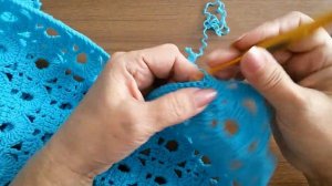 Жакет ажурный крючком.МК Часть5.The jacket's openwork crochet.MK Part5.