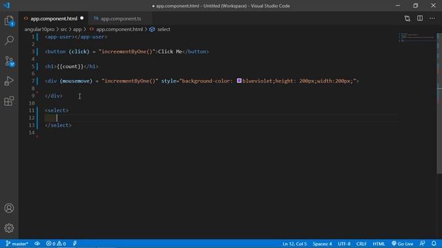 Angular 10 Tutorial - Event Binding смотреть онлайн