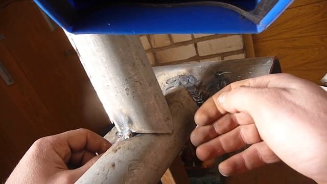 Немного о сварке оцинкованных труб.mp4 смотреть онлайн