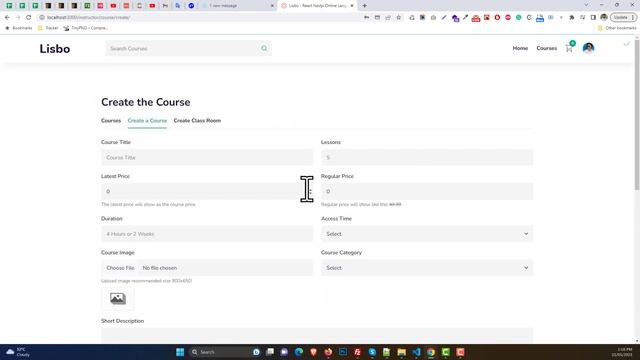 Instructor Walk-through Video - Lisbo React Nextjs Language School Online Courses LMS смотреть онлайн