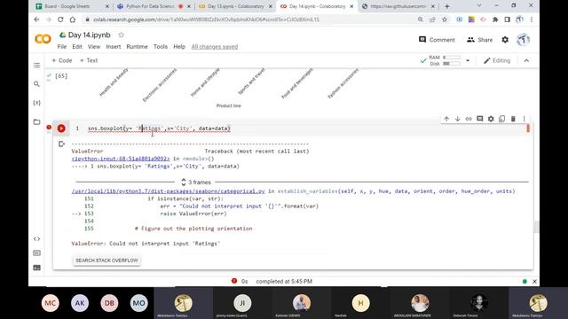 Python For Data Science and Analytics-20220410_172159-Meeting Recording (Day 14) смотреть онлайн