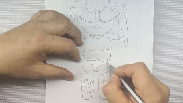 Пошагово рисуем Супер Гладиатор Биби - Бравл Старс - How to draw Super Gladiator Bibi - BRAWL STARS смотреть онлайн