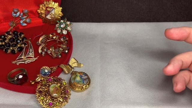 149. Чего хотят все девушки! Распаковка винтажных украшений из Америки. смотреть онлайн