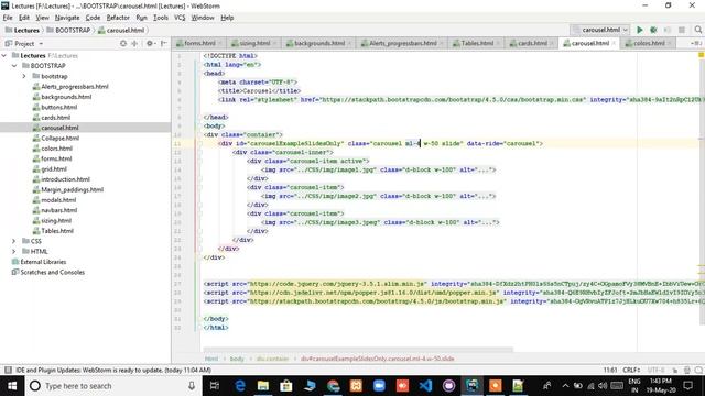 11 BS carousel | Bootstrap | Baics | BS Tutorials смотреть онлайн