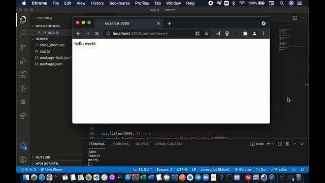 Express JS Tutorial Fast Learn #4 - Route Parameters смотреть онлайн