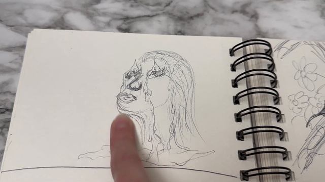 ? Sketchbook Tour 1 ✨ Messy & Sketchy Fun! смотреть онлайн