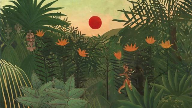 Анимация картины Анри Руссо