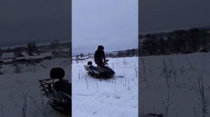 На что способен китайский снегоход snowmax. Часть 2.