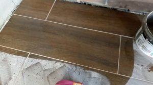 Как оттереть затирку с шершавой плитки, не сильно напрягаясь.