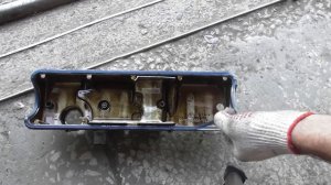 ВАЗ 8 кл замена прокладки клапанной крышки и причины основных течей