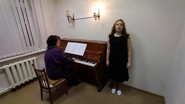 Любава Кошечкина, 10 лет. Гендель, "Dignare"