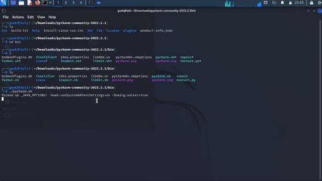 How to install Pycharm in Kali Linux смотреть онлайн