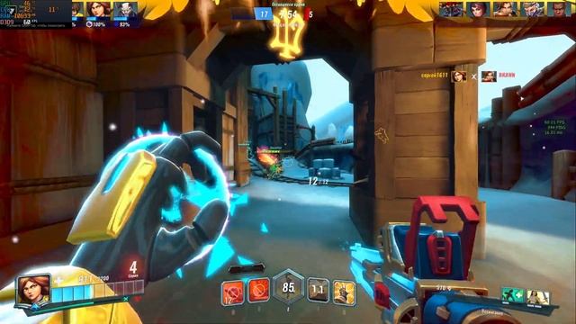 Paladins - Квест на Фурию: Поразить 5 врагов во время Воспламенения(ульты)... смотреть онлайн