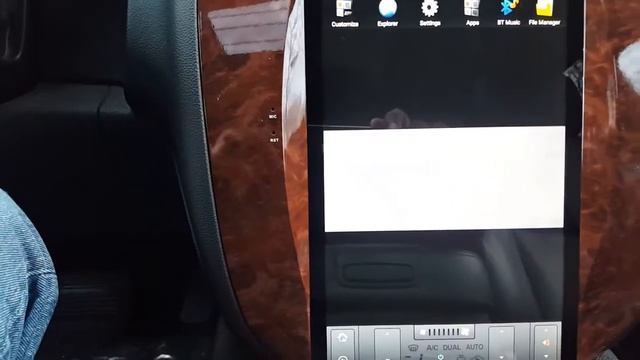Raptortech Audio Systems Demo Tesla Style Android Radio Yukon Tahoe Suburban 2007 - 2012 смотреть онлайн