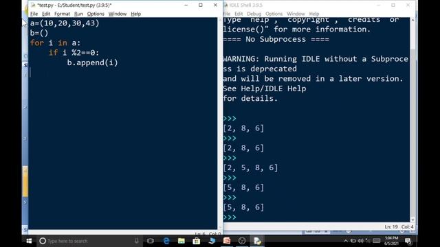 #34 : Comprehension in Python | List Comprehension | filter () Function | Matrix смотреть онлайн