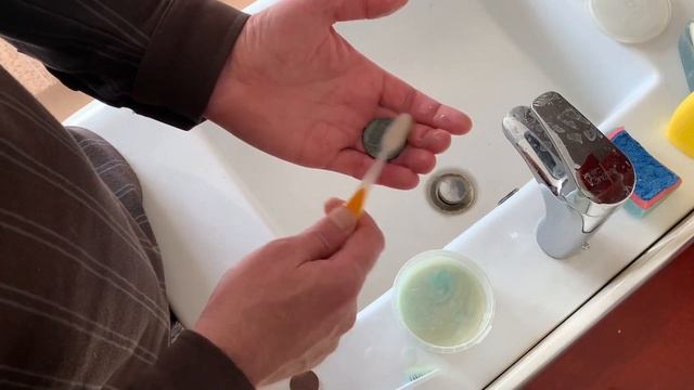 Чистка монет СССР из меди смотреть онлайн