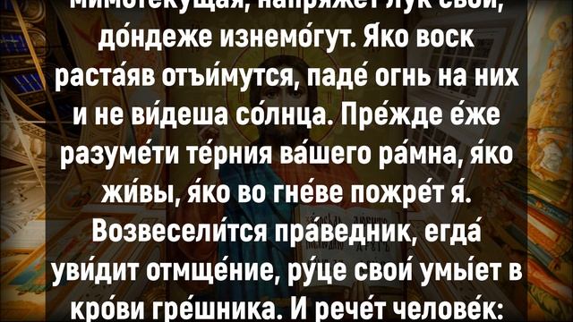 БОГ ВЕЛЕЛ НЕ ПРОПУСКАТЬ СЕГОДНЯ ЭТУ МОЛИТВУ. Молитвы на день. Иисусова молитва, псалом 57 смотреть онлайн