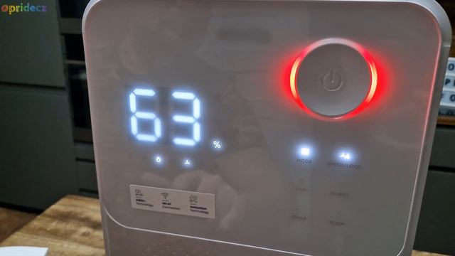 Dehumidifier Siguro DH-C330W Beluga 12L Alza. WiFi for smartphone control, Ionisation, Carbon filte смотреть онлайн