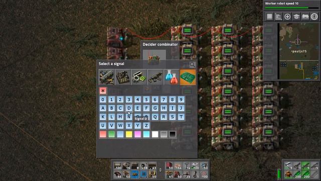 Factorio Noise Maker and Combinator Array Circuit Shenanigans смотреть онлайн