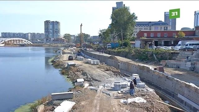 Новая набережная появится около развлекательного центра на Свердловском проспекте смотреть онлайн