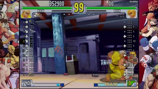Street Fighter 3rd Strike - Базовые опшн селекты смотреть онлайн