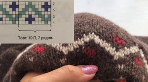 Мастер-класс.  Вяжем лопапейсу с лисичками ?.