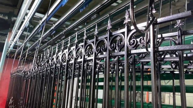 Покраска сварного ограждения смотреть онлайн