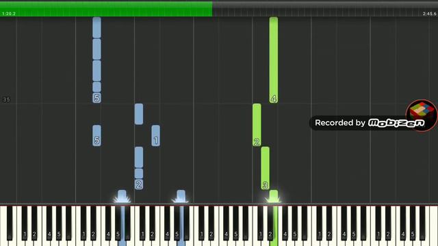 FNAF 1 song in synthesia (MIDI COVER) смотреть онлайн