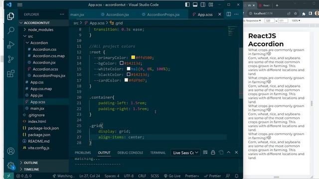 How To Develop Accordion Functionality in ReactJS | Beginner friendly + Source code. смотреть онлайн