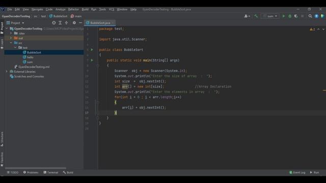 #56 Bubble Sort program in java | How to sort elements of array in ascending or descending order смотреть онлайн