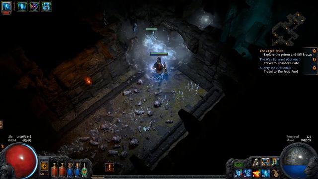 Path of Exile Лига "Breach" Инквизитор набирает обороты [02] смотреть онлайн