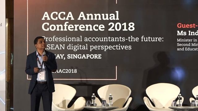 Joseph Alfred FCCA's keynote address at the ACCA Annual Conference 2018 смотреть онлайн