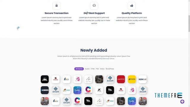 ThemePlace - Marketplace WordPress Theme Alan Hayes смотреть онлайн