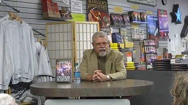 Booksigning: Raymond E. Feist at Mysterious Galaxy, 4/13/2011, Part 2/3 смотреть онлайн