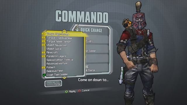 Borderlands 2 - Axton the Commando's Warrior Of Light Head (Tiny Tina's Assault on Dragon Keep) смотреть онлайн