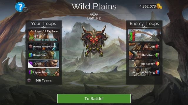 Gems of War Level 12 Explore Best Fast Team! No Legendary or Mythic! смотреть онлайн