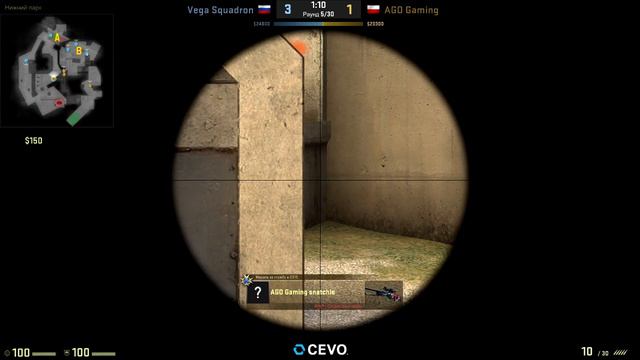 Варианты игры с AWP в атаке на карте de_overpass | CS:GO смотреть онлайн