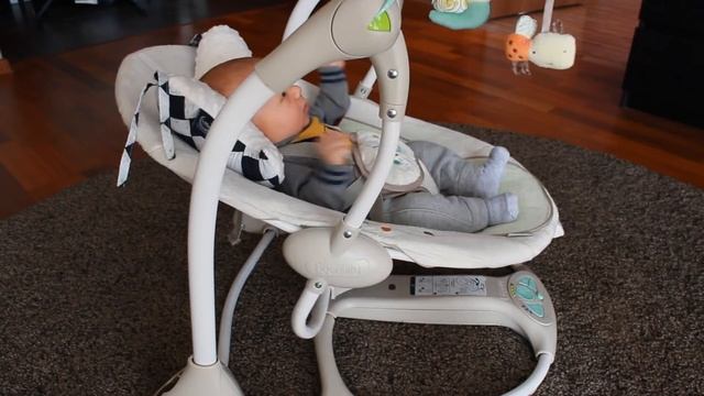 BRIGHT STARTS Huśtawka / leżaczek Seneca *recenzja* смотреть онлайн