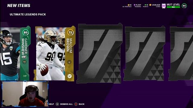 ULTIMATE LEGENDS ARE HERE! OPENING ALL 10 ULTIMATE LEGENDS PACKS! (Madden 21 MUT Pack Opening) смотреть онлайн
