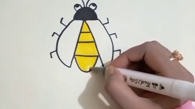 How to Draw Ladybug?Easy Drawing step-by-step!! #art #howtodraw #ladybug #video #drawing #viral смотреть онлайн
