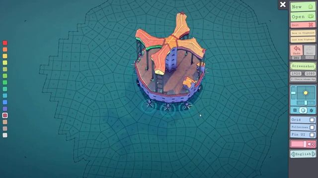 Townscaper - Flying Towns - Tutorial смотреть онлайн