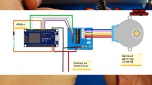 Автоматические рулонные wi fi шторы Lazzy rolls на esp8266 DIY сделай сам