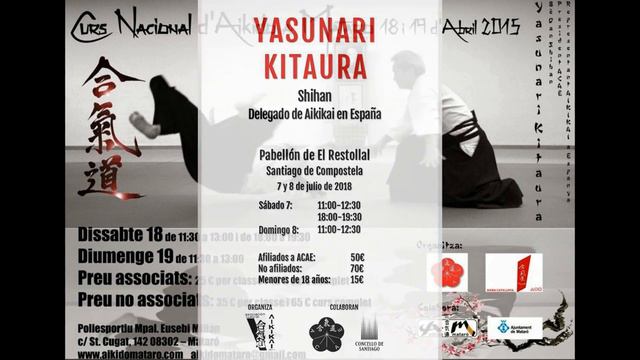 50 Aniversario de la introducción de Aikido en España por Yasunari Kitaura. смотреть онлайн