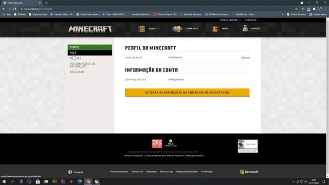 Como alterar a SKIN do personagem no MINECRAFT JAVA do Xbox Game Pass смотреть онлайн