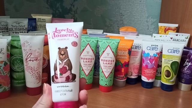 Моя большая коллекция кремов для рук. смотреть онлайн