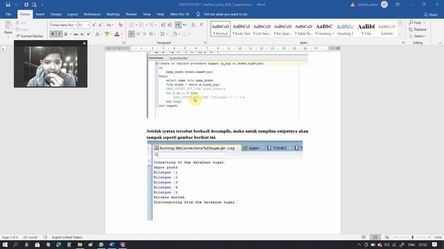 basis data lanjut sql developer, if else, loop for, dll смотреть онлайн