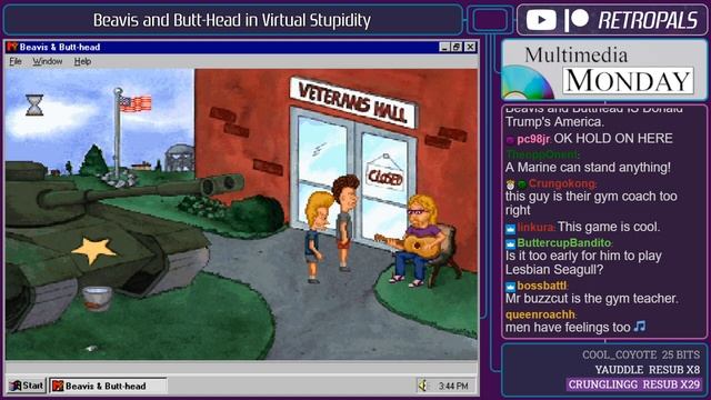 Beavis And Butt-head In Virtual Stupidity (Playthrough Part 1/2) - Retro Pals смотреть онлайн