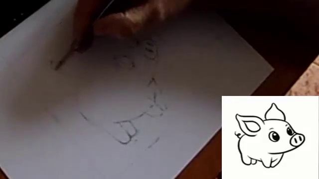 КАК НАРИСОВАТЬ СВИНКУ ПОЭТАПНО КАРАНДАШОМ ДЛЯ НАЧИНАЮЩИХ смотреть онлайн