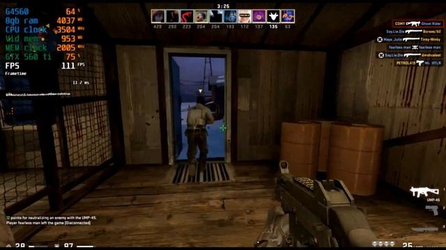 Counter-Strike: Global Offensive / GTX 560 ti / G4560 / 1080p HIGH смотреть онлайн