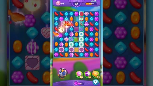 Candy Crush Friends Saga Level 1863 смотреть онлайн